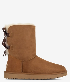 Adjustable UGG Bailey Bow II Sheepskin Boot - Women