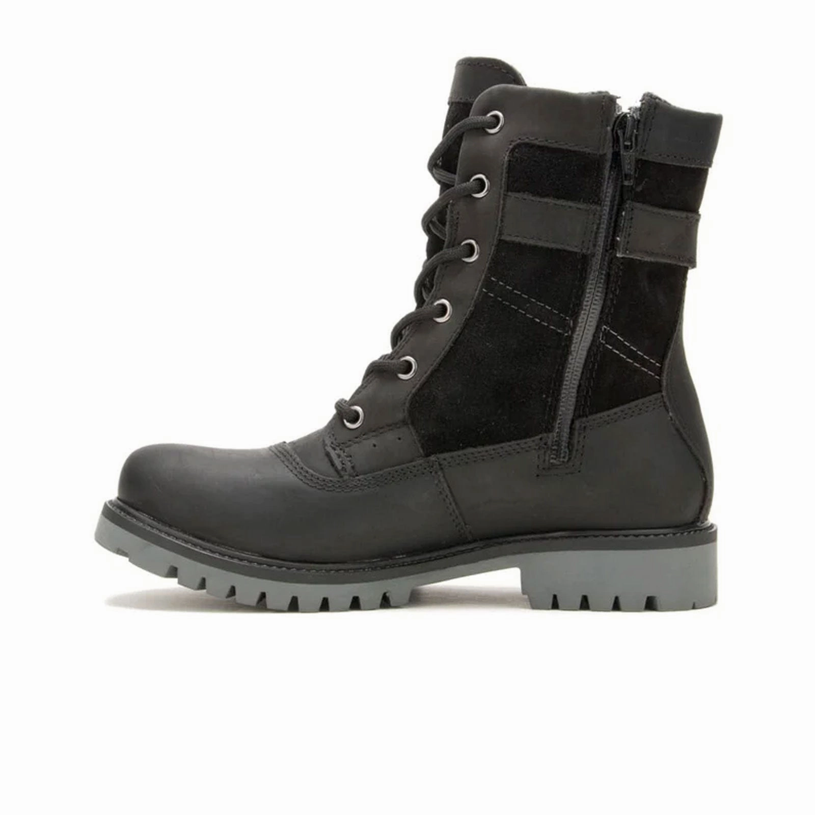 Kamik Rogue Mid Winter Boot (Women) - Black Waterproof Rainy Days Padded Interior City Walking