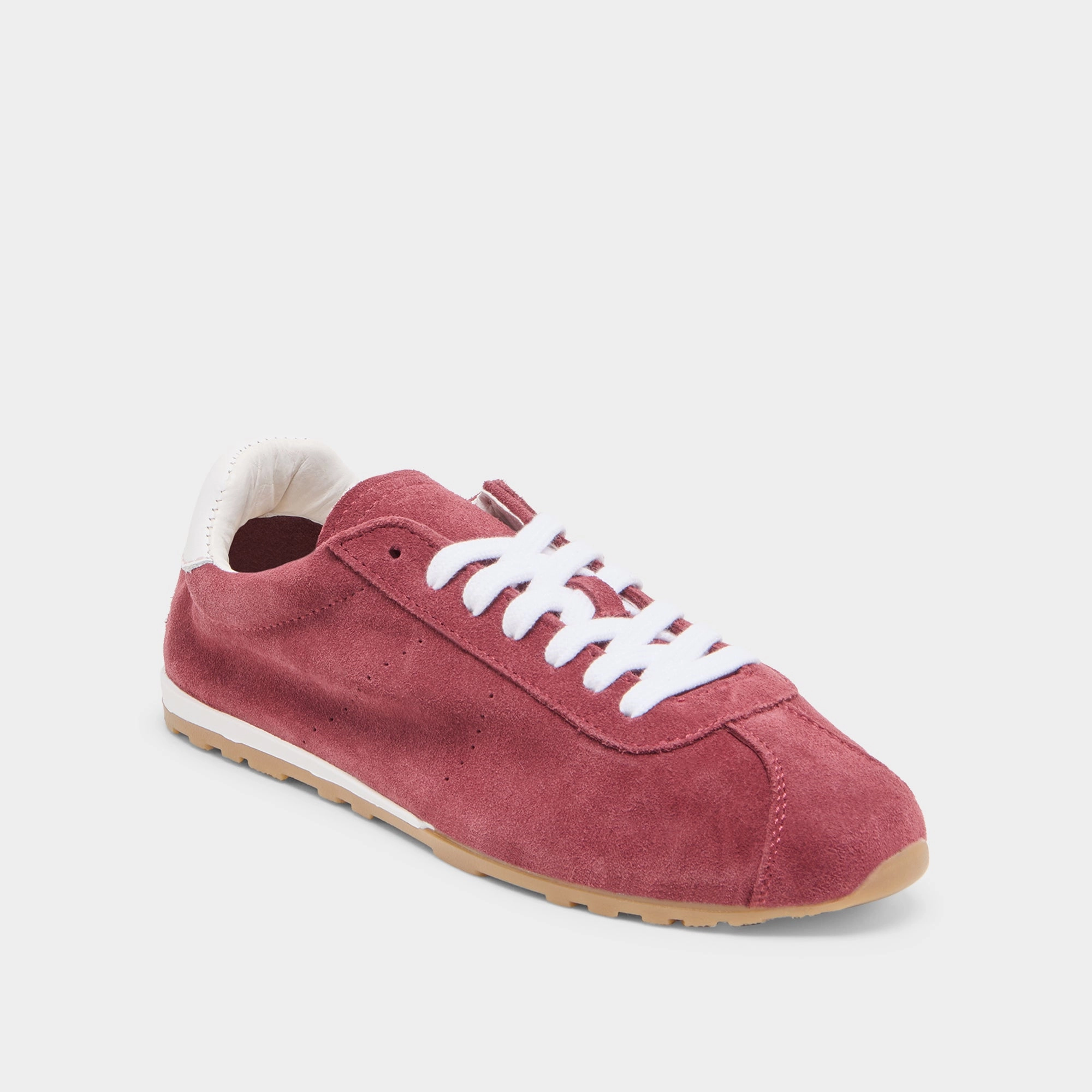 All-Weather Footwear SERINA SNEAKERS BURGUNDY SUEDE