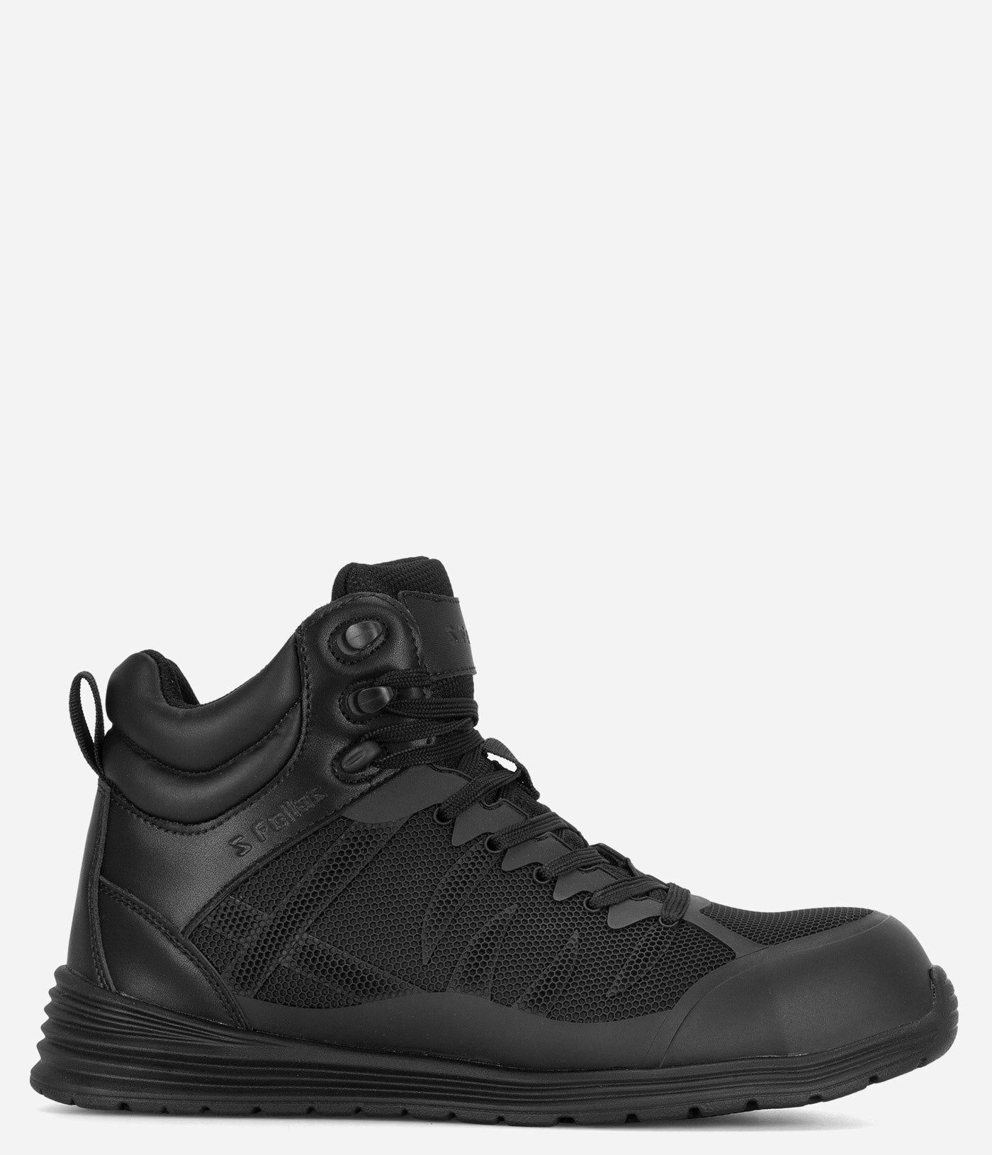 Anti   Slip Sole Durable Shell Urban Commute S Fellas by Genuine Grip Fangs 6" SD Composite Toe PR High Top Sneaker - Men