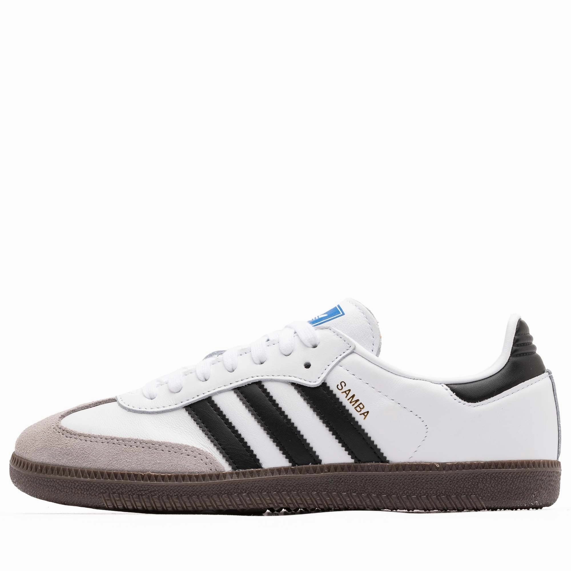 Adidas Samba OG - Cloud White/Core Black/Gum Outdoor Chore Cushioned