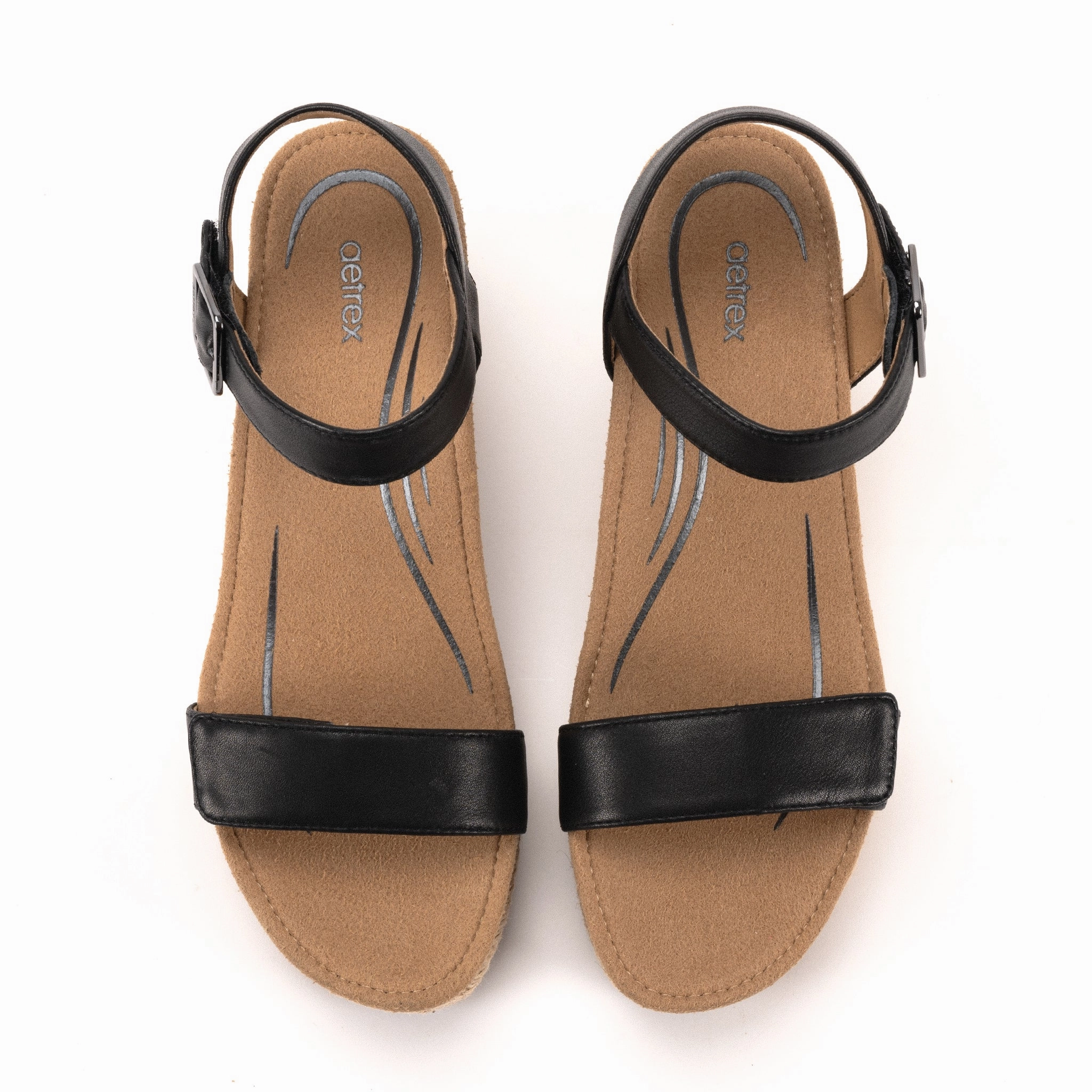 SYDNEY - BLACK - LEATHER Collapsible Heel Design