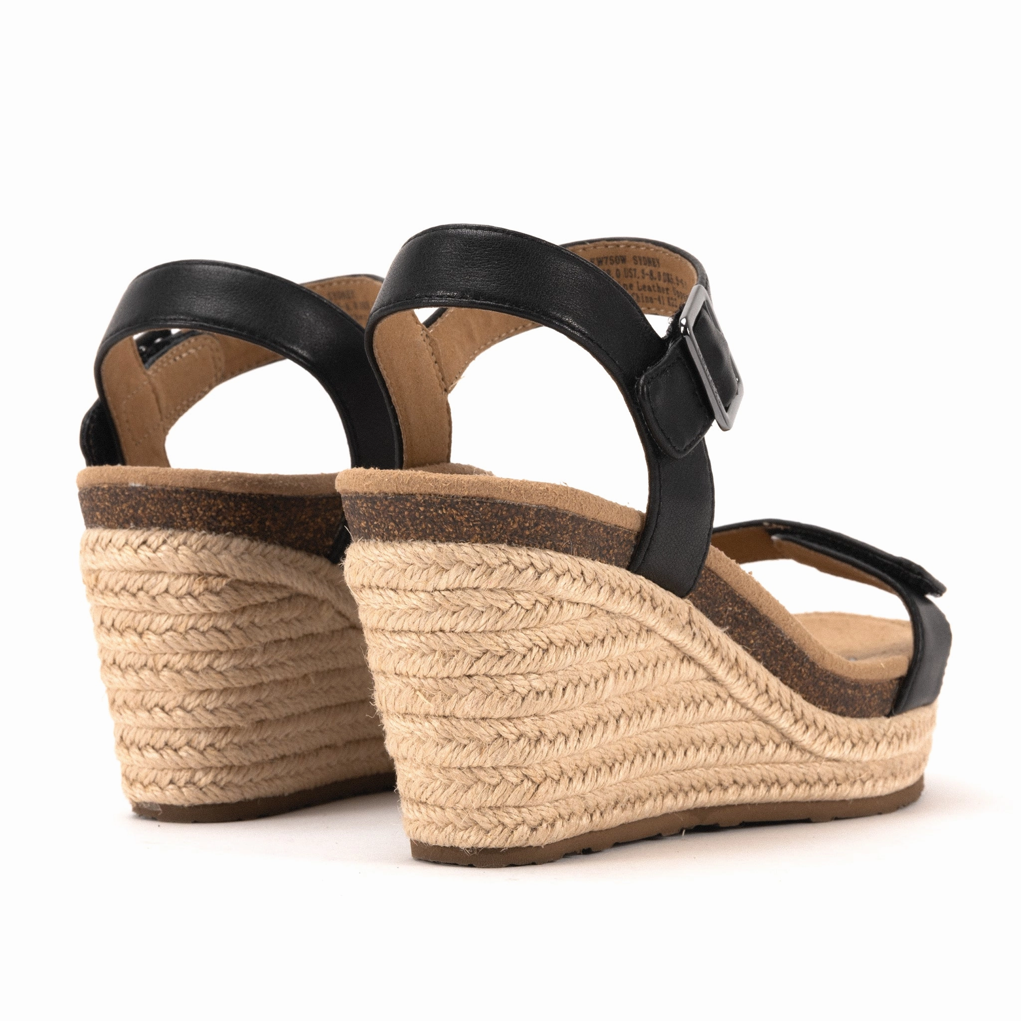 SYDNEY - BLACK - LEATHER studded