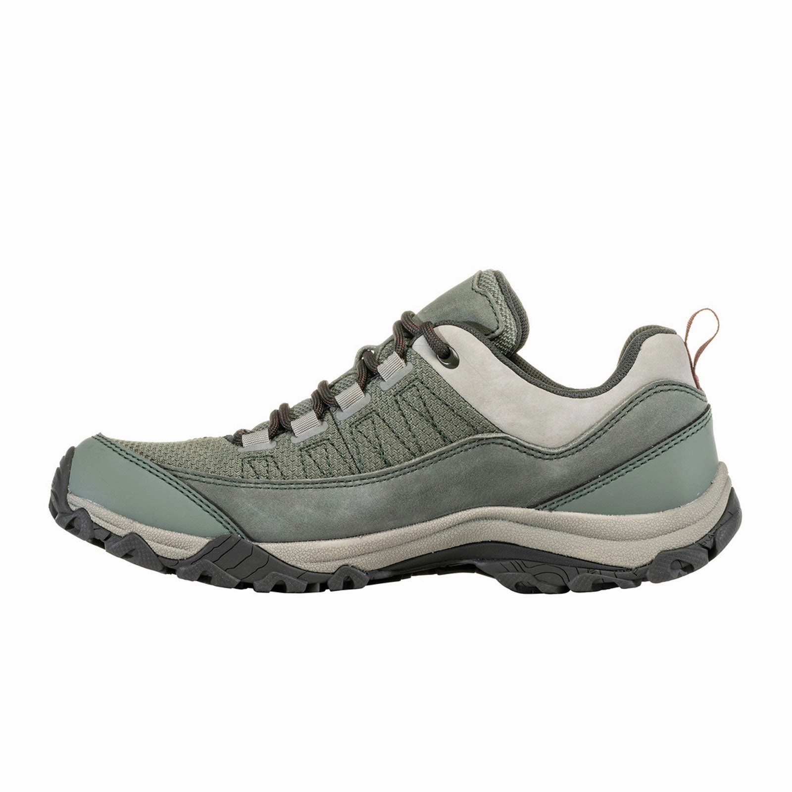 Durable Shell Stylish Explorer Olive Tone Oboz Ousel Low Hiking Shoe (Women) - Agave Desert