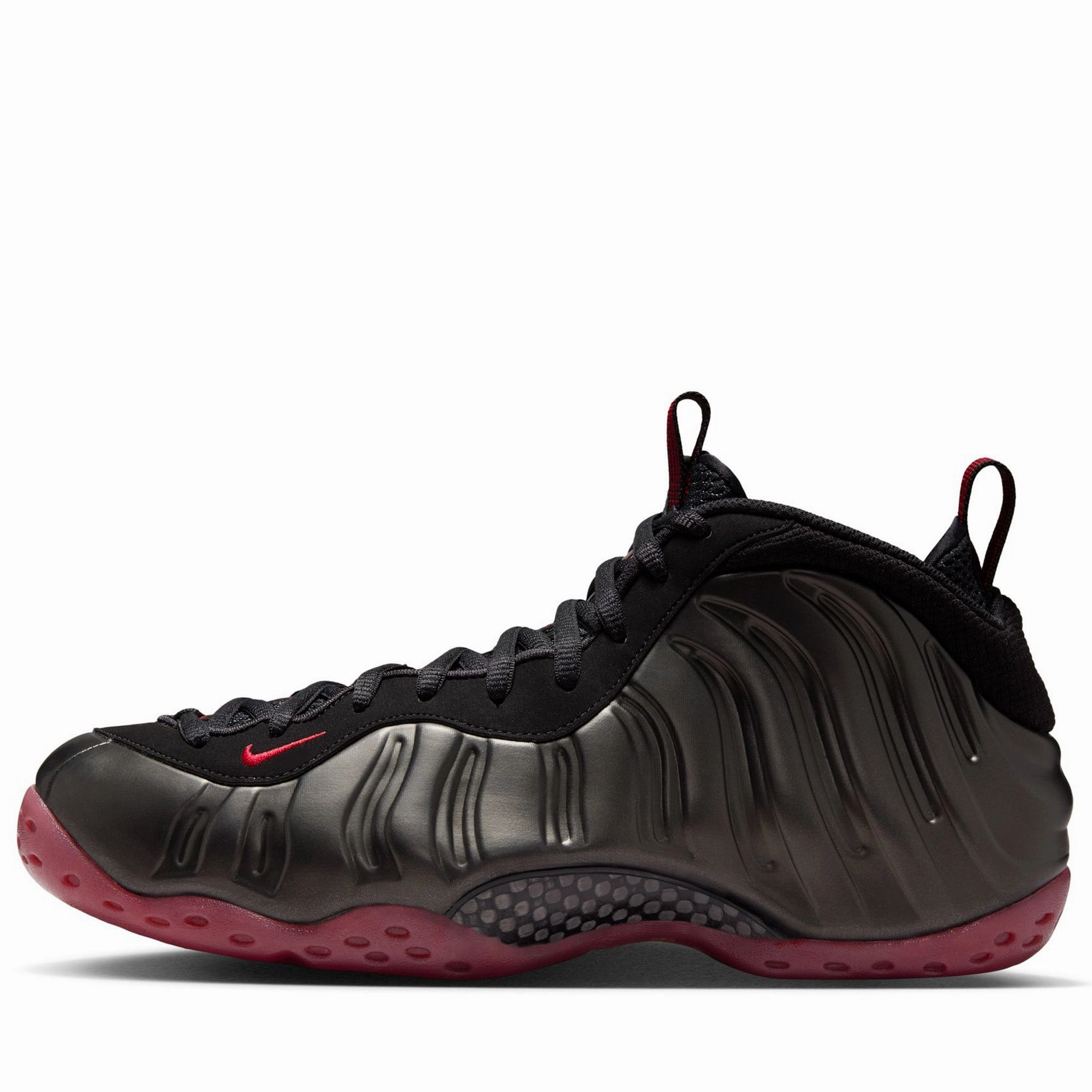 waterproof construction Durable Shell Urban Commute Nike Air Foamposite One 'Cough Drop' - Black/Varsity Red