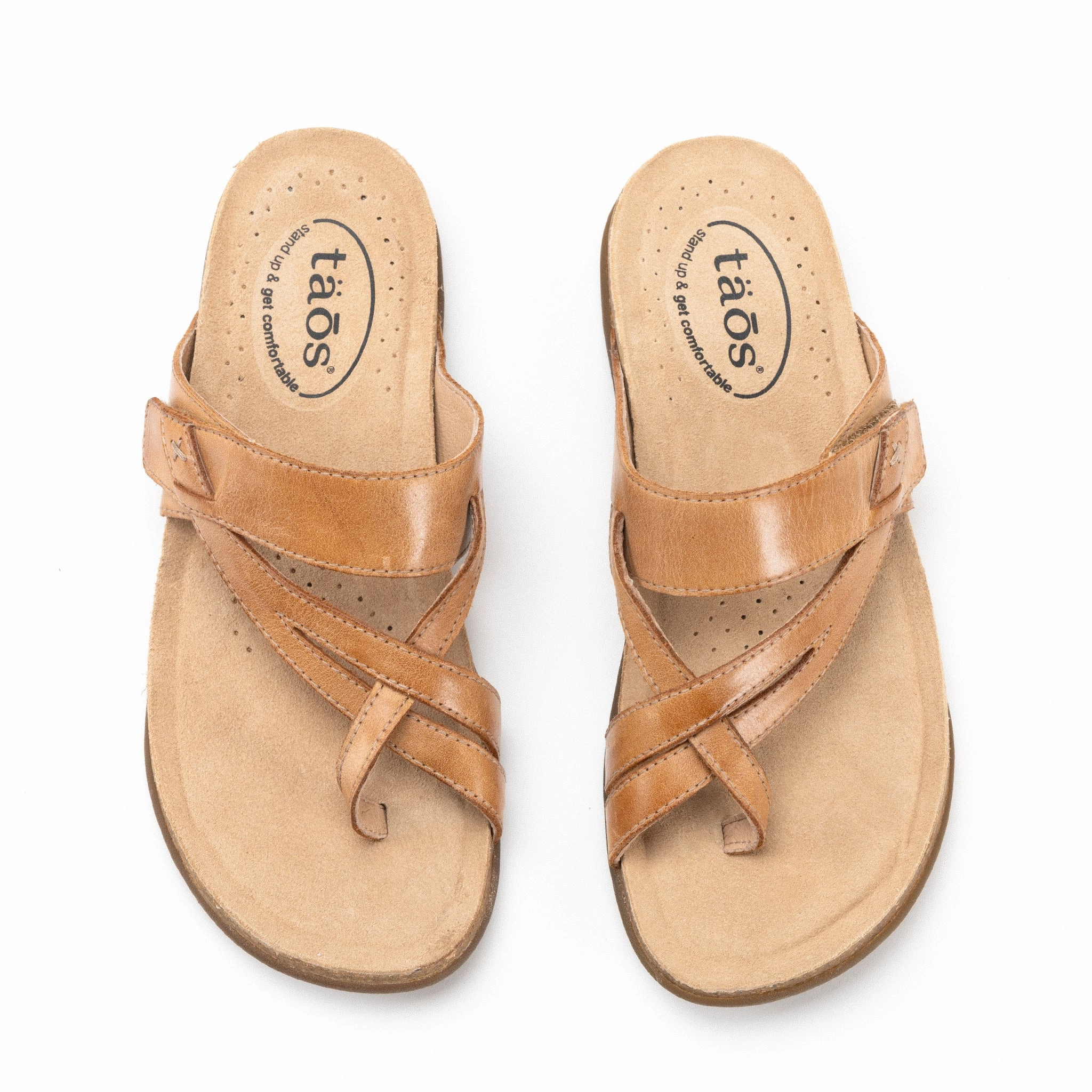 PERFECT - TAN - LEATHER User-Friendly Flexible Fit