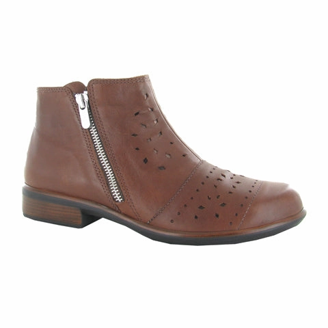 Durable Shell Cold Climate Modern Naot Matagi Ankle Boot (Women) - Chestnut Leather/Glass Brown