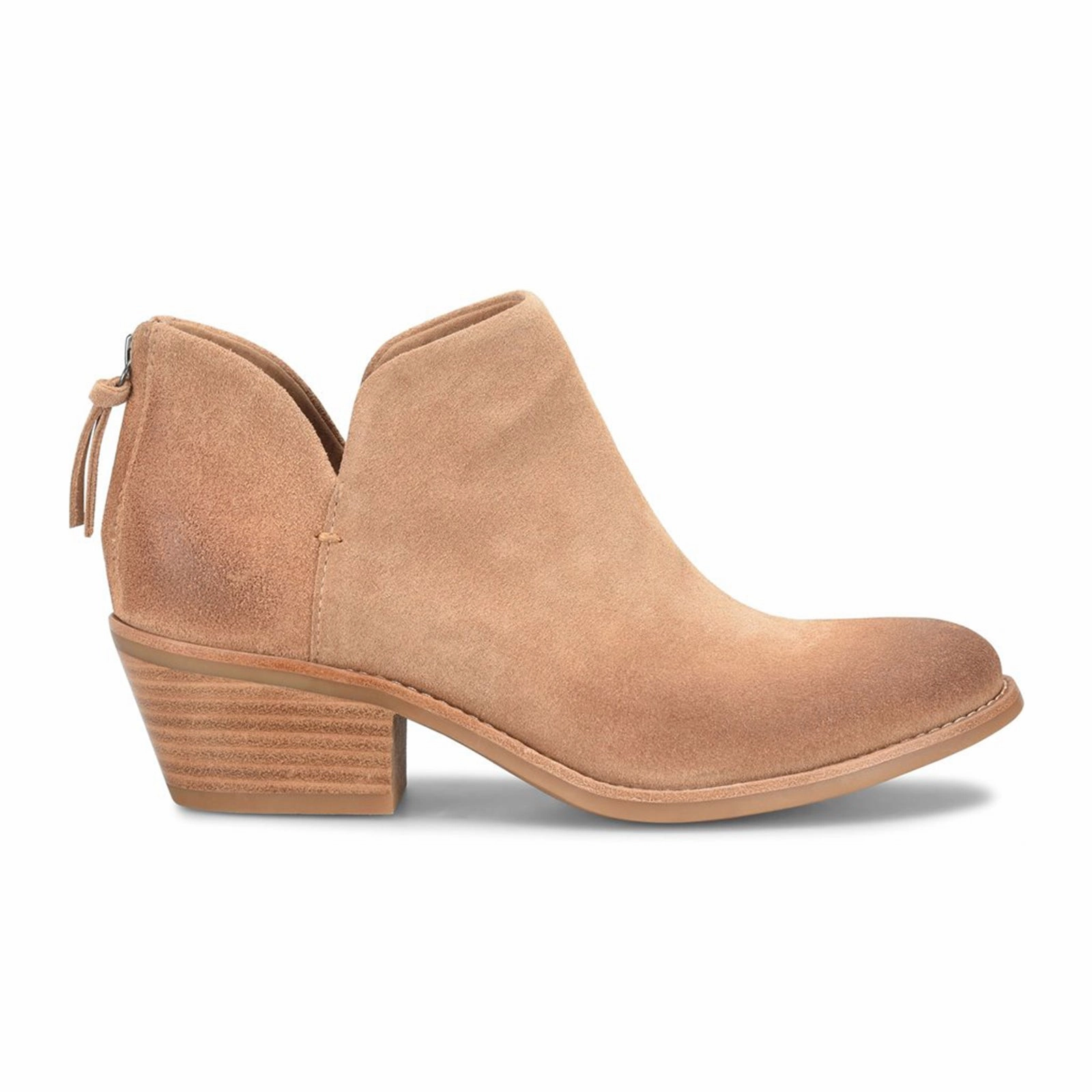 Comfortable ankle support Sofft Angelica Ankle Boot (Women) - Desert
