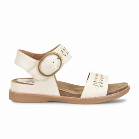 Sofft Bali II Backstrap Sandal (Women) - Off White Zebra Stripe Arch Support Footbed