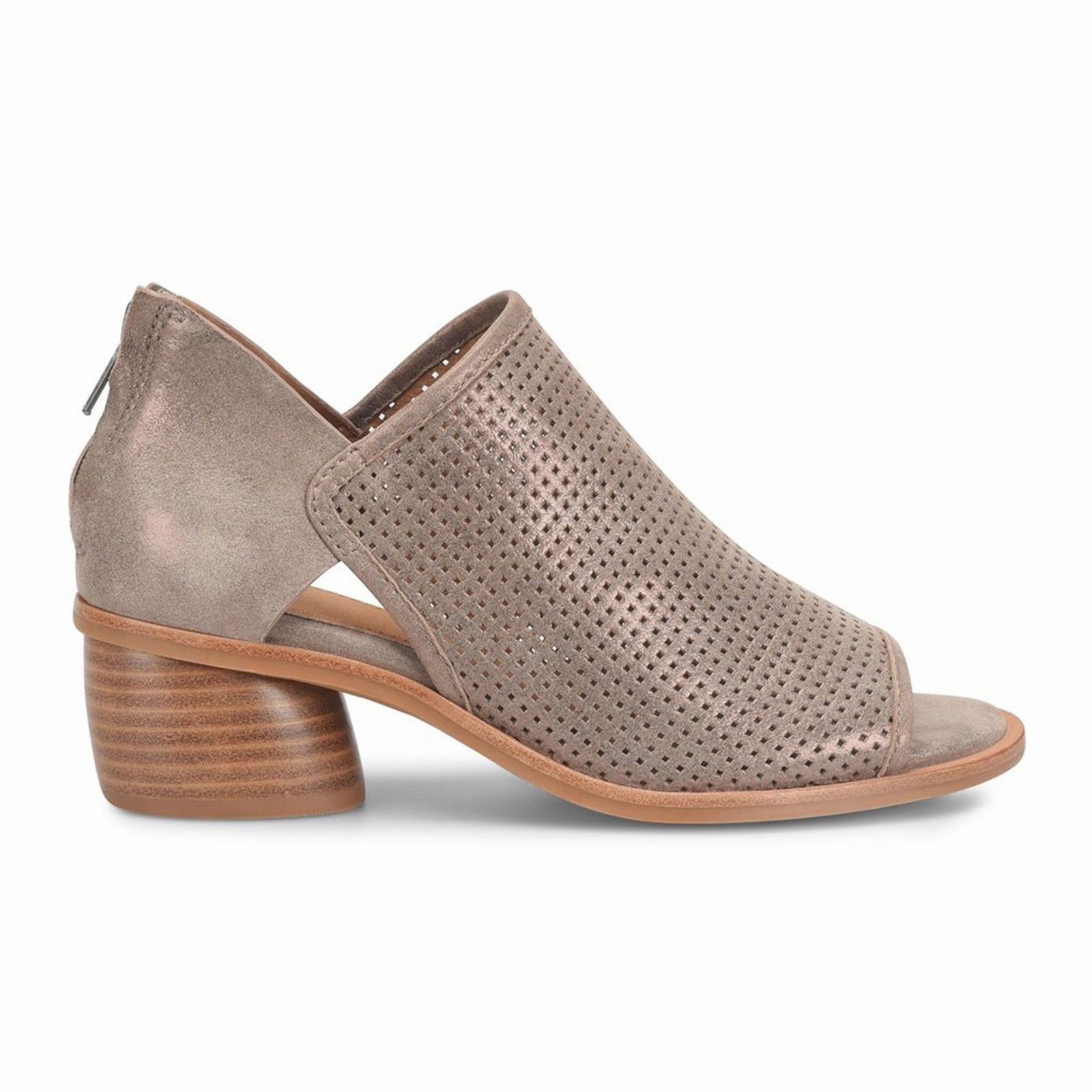 Sofft Carleigh Bootie (Women) - Coffee Moisture Wicking Lining