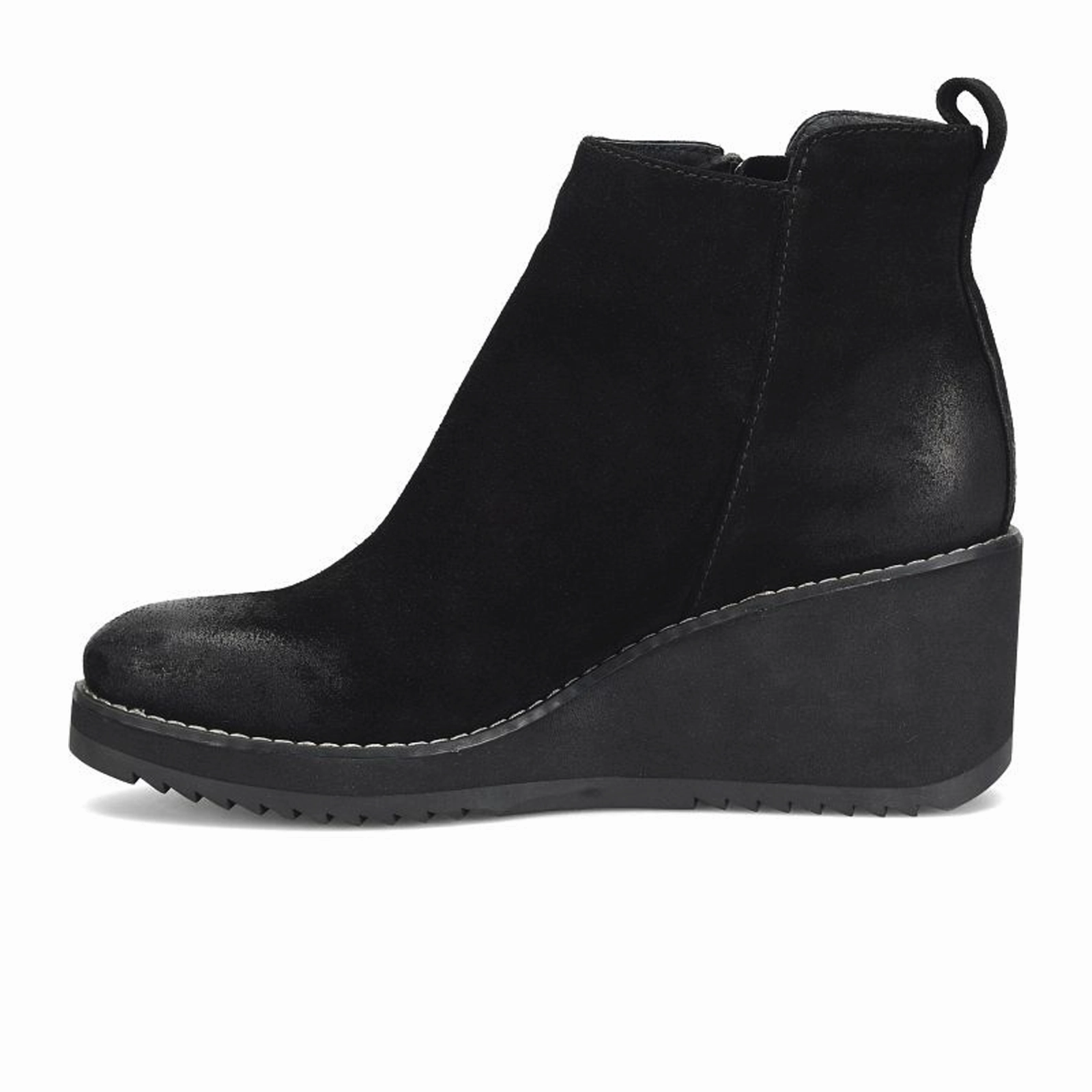 Pressure Relief Zones Art Soul Sofft Emeline Wedge Boot (Women) - Black