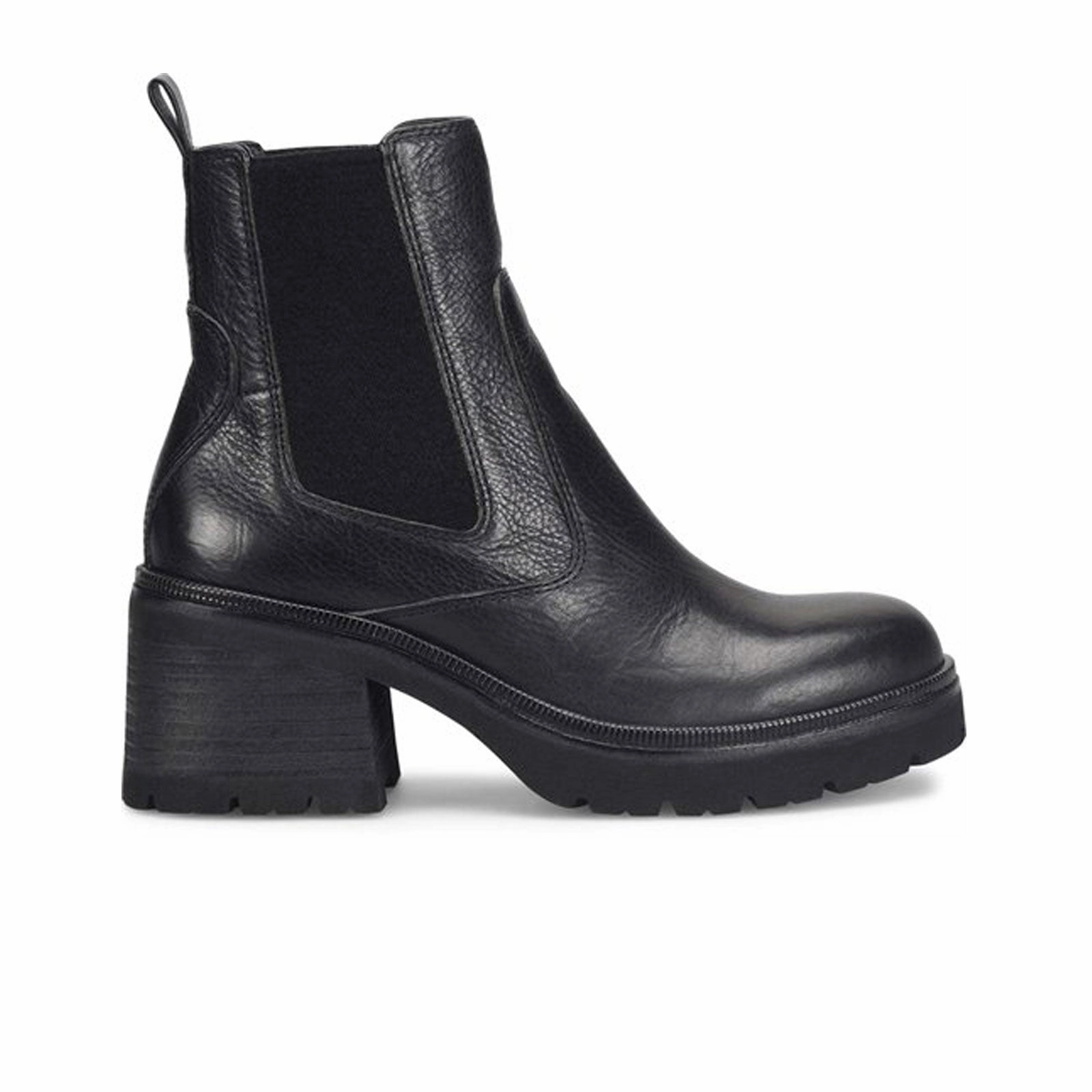 Sofft Jordie Chelsea Boot (Women) - Black Rubber Sole
