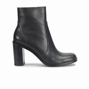 Sleek Outline Anti-static Sofft Santee Heeled Ankle Boot (Women) - Black