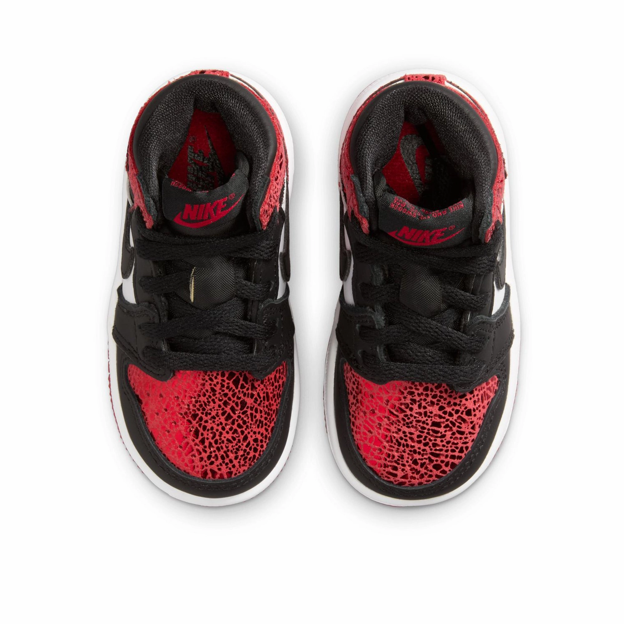 Long-Distance Walk High Arch Jordan 1 Retro High OG 'Ruby' (TD) - Varsity Red/Black