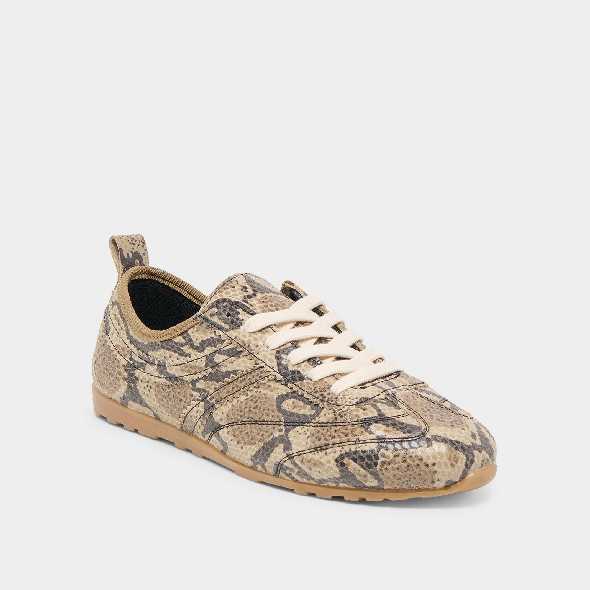 Cool Wear Leg Ease VIPER SNEAKERS SNAKE PRINT EMBOSSED LEATHER