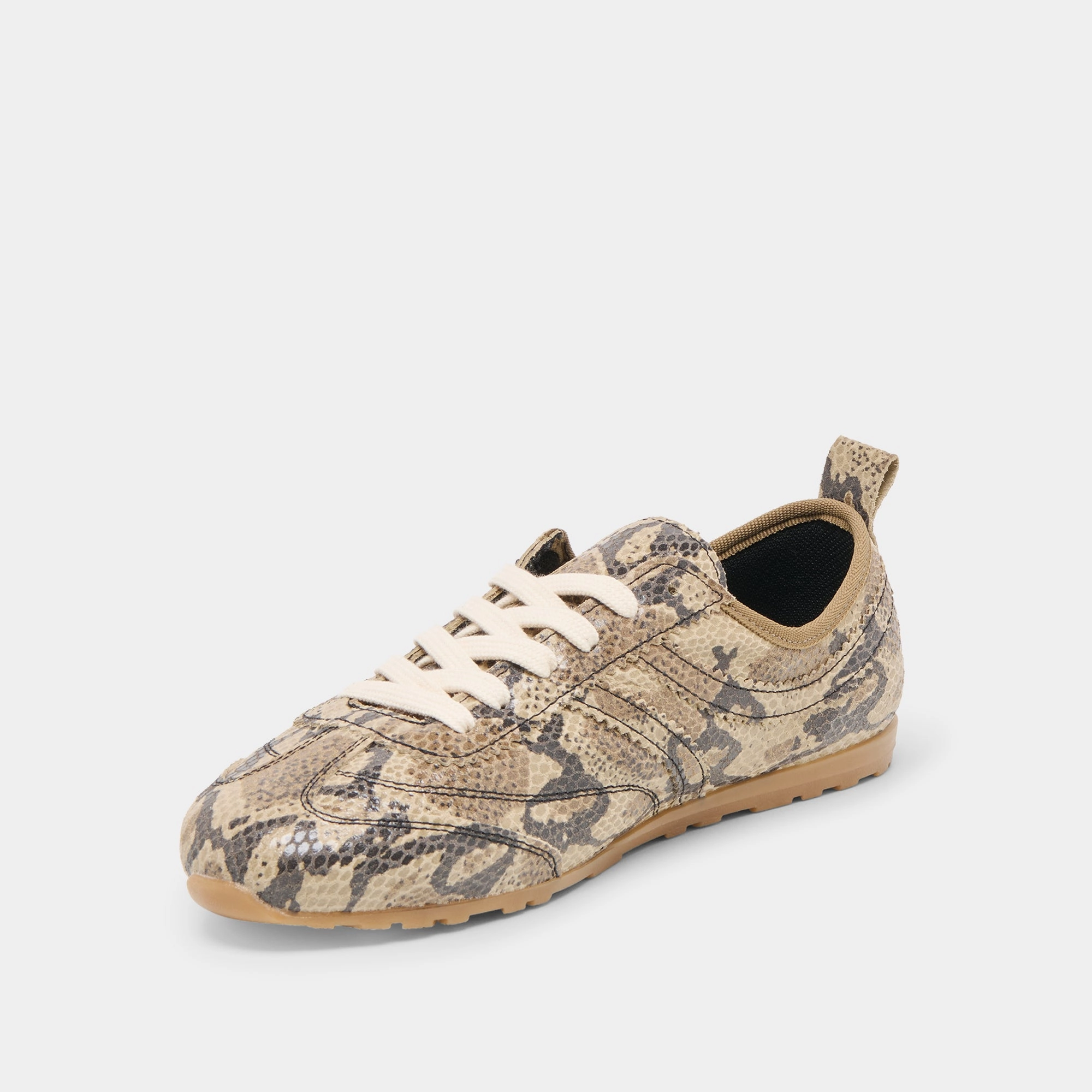 Freedom Move Match Easy VIPER SNEAKERS SNAKE PRINT EMBOSSED LEATHER