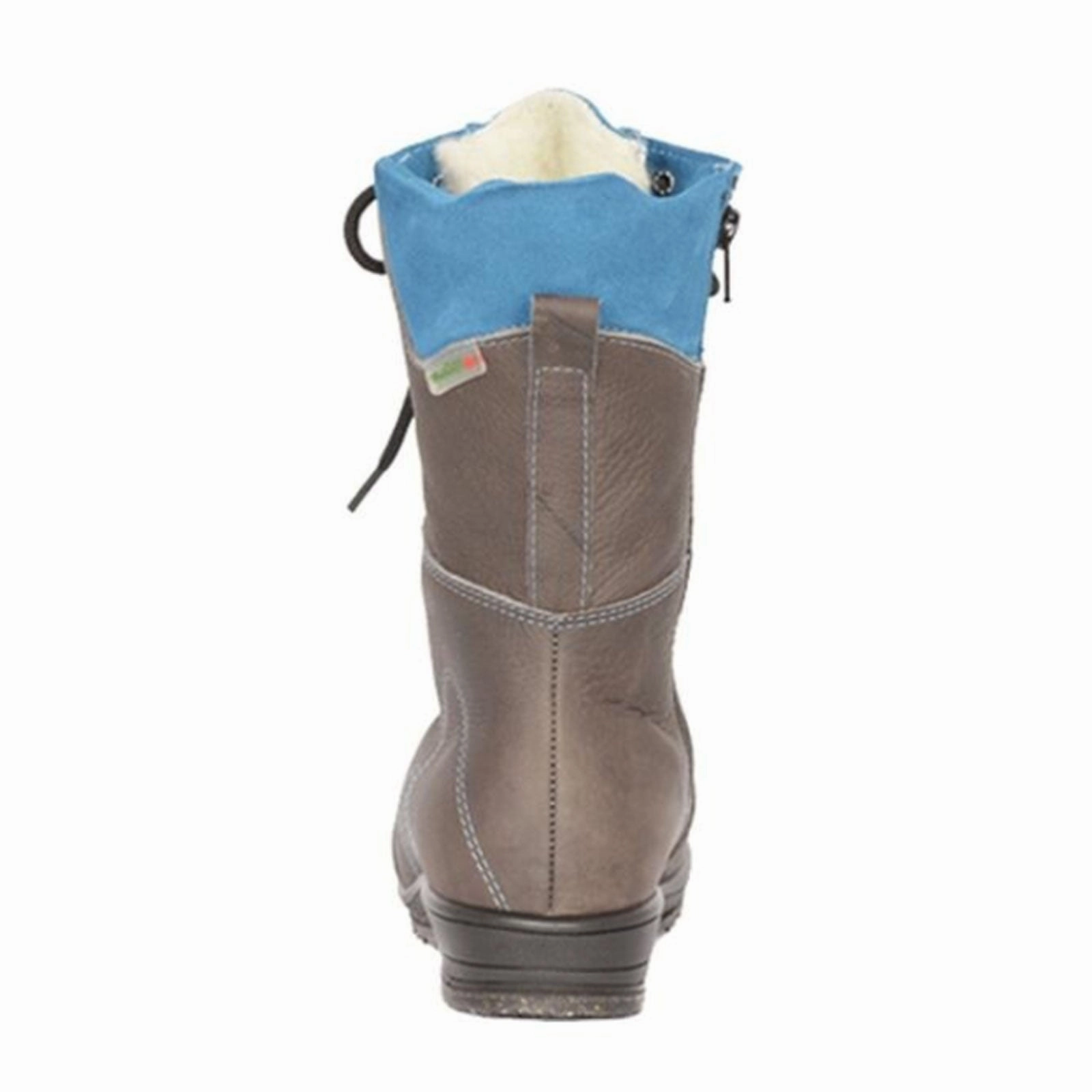 Martino Banff Mid Winter Boot (Women) - Grey/Aqua Supportive sole