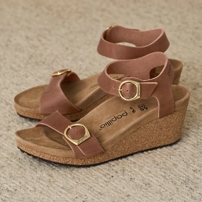 Elevated arch SOLEY - COGNAC - LEATHER