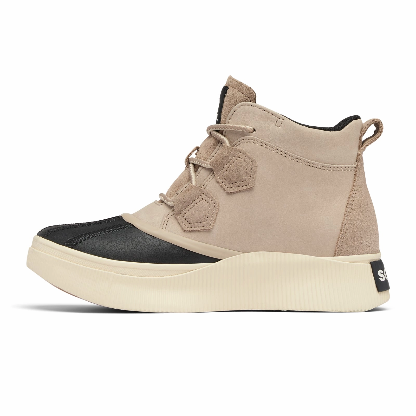 Hill Climb Sorel Out 'N About IV Waterproof Classic Ankle Boot (Women) - Omega Taupe/Black