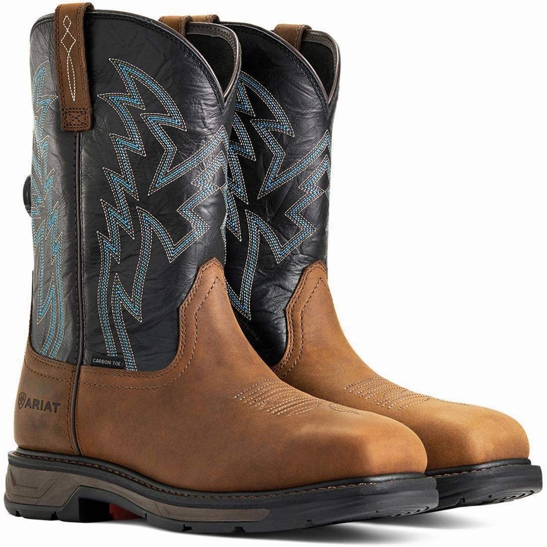 Flexible stability WorkHog XT BOA Carbon-Toe Work Boot Dark Earth