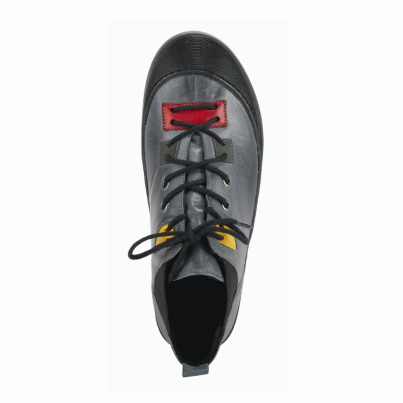 urban commuting Protective Finish Trail Runner Spring Step Cherly Ankle Boot (Women) - Charcoal Multi Leather