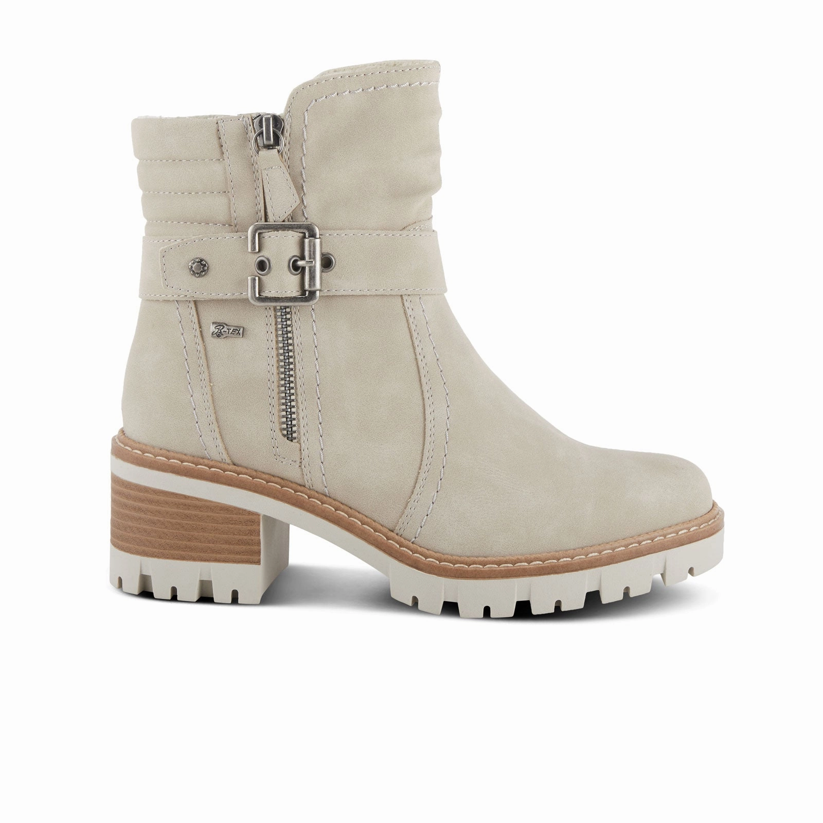 Spring Step Relife Smokies Ankle Boot (Women) - Light Grey Skin Hug