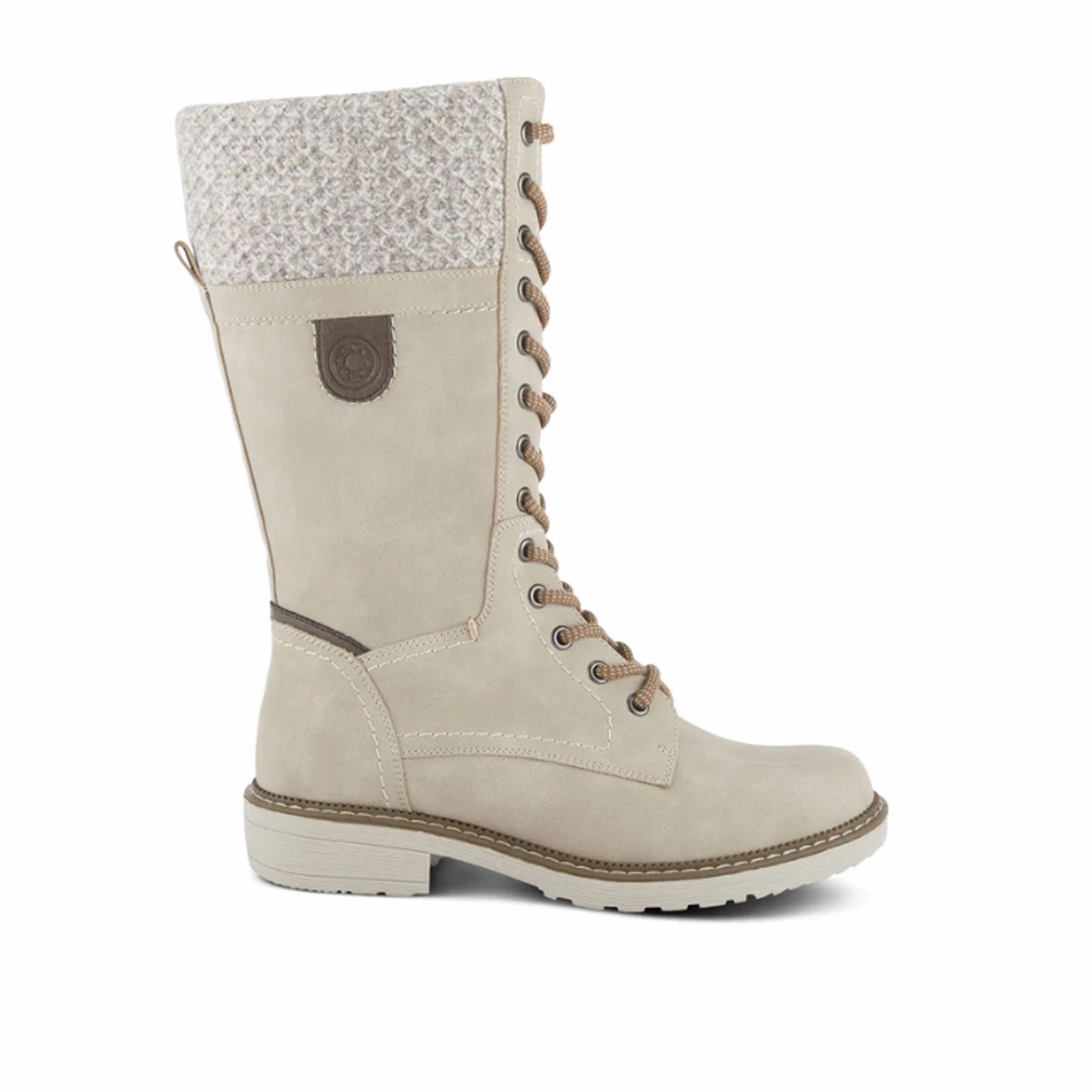 Polyester Flexible Frame Rough Terrain Spring Step Yosemite Tall Boot (Women) - Light Grey