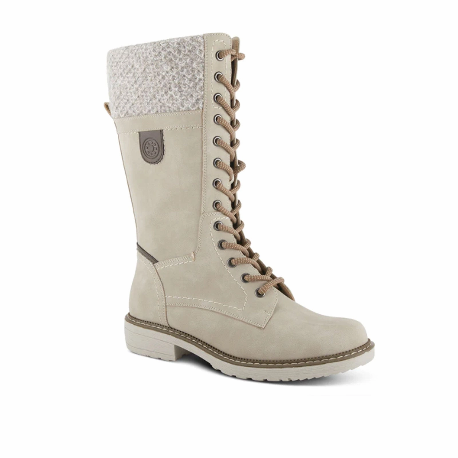 Warm Touch Matte Tone Spring Step Yosemite Tall Boot (Women) - Light Grey