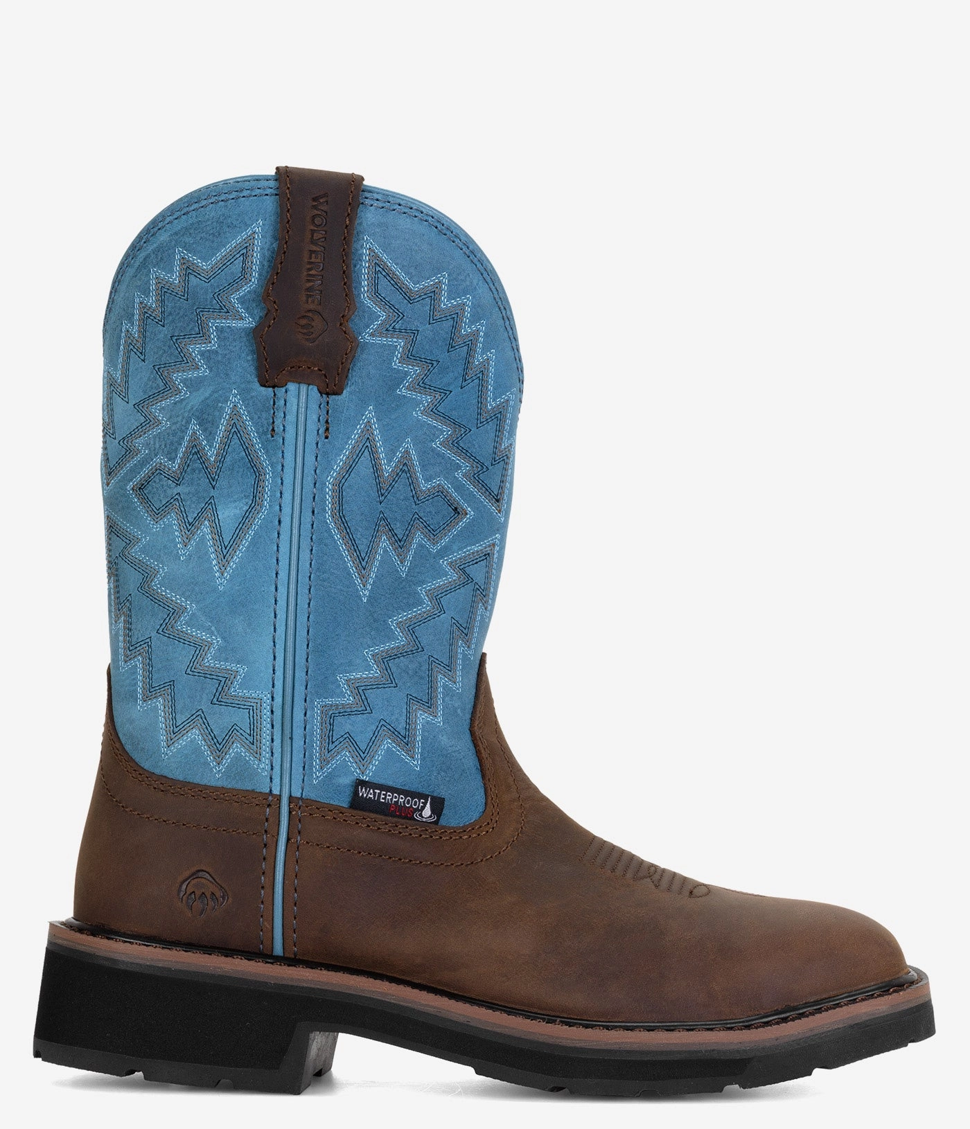 Wolverine Rancher Arrow Steel Toe Wellington Work Boot - Women sensible