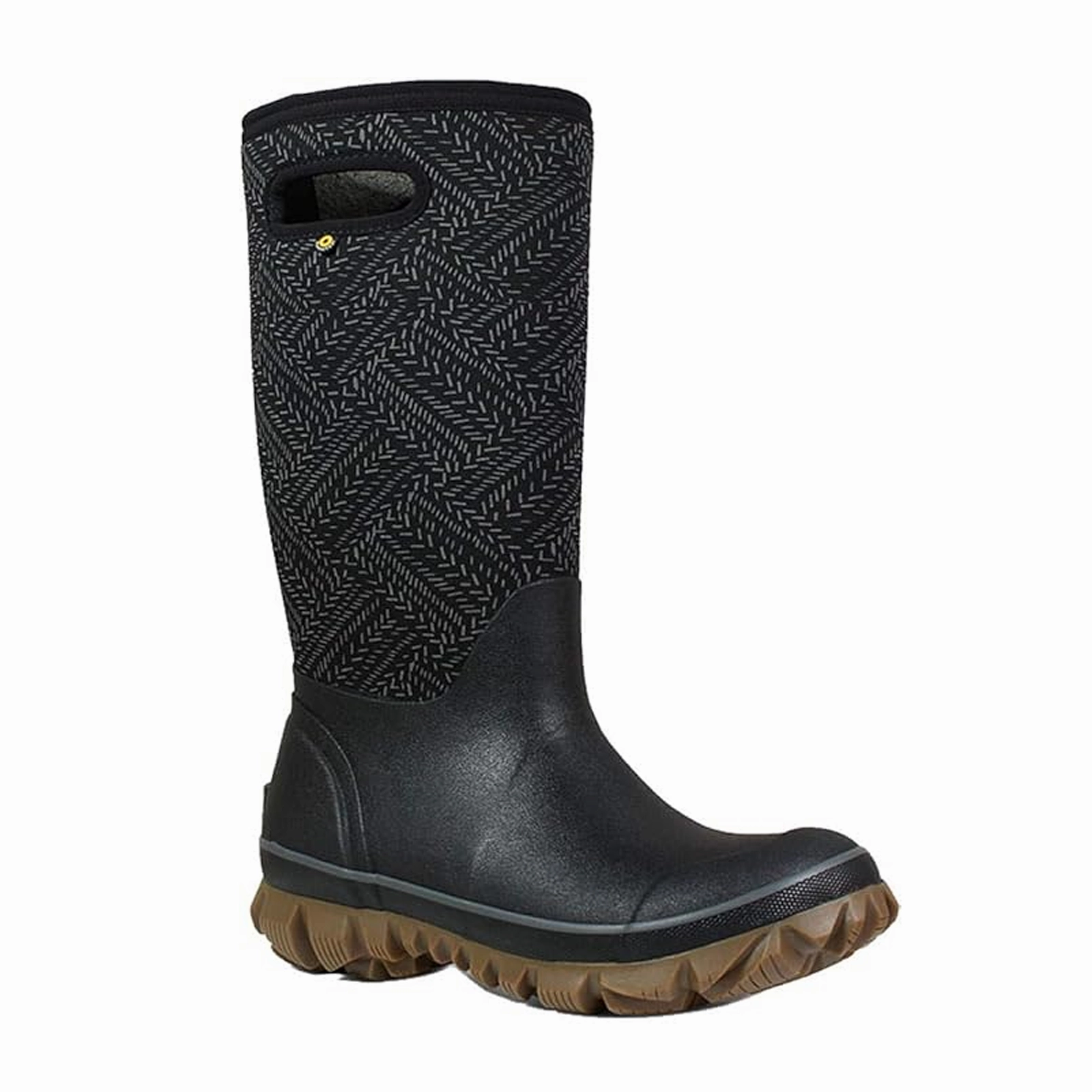 Bogs Whiteout Fleck Waterproof Winter Boot (Women) - Black Multi Protective Wear