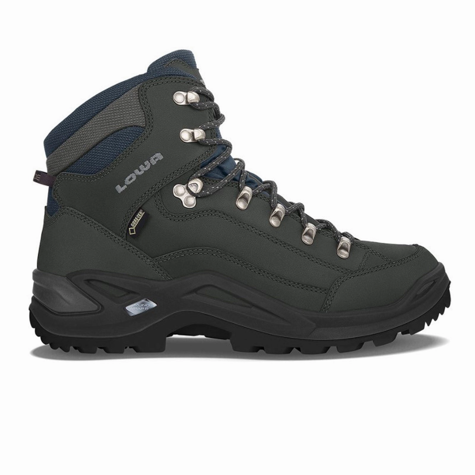 Lowa Renegade GTX Mid Hiking Boot (Men) - Dark Grey Functional And Fashionable All Day