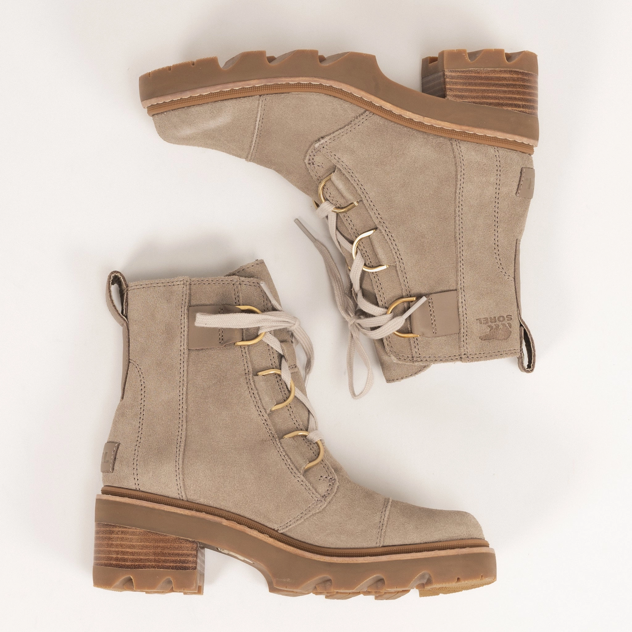 versatile user JOAN NOW LACE - OMEGA TAUPE - LEATHER