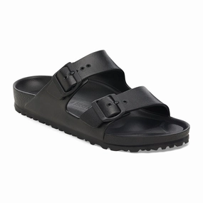 Lightweight Flats Walking-Friendly Shoes Birkenstock Arizona EVA Slide Sandal (Men) - Black