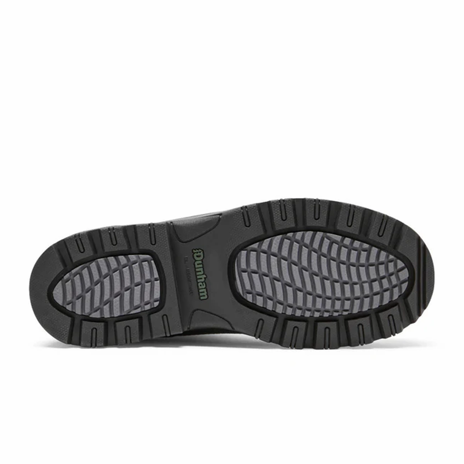 Dual Density Outsole Dunham 8000 Works 6" Safety Boot (Men) - Black Textured Leather