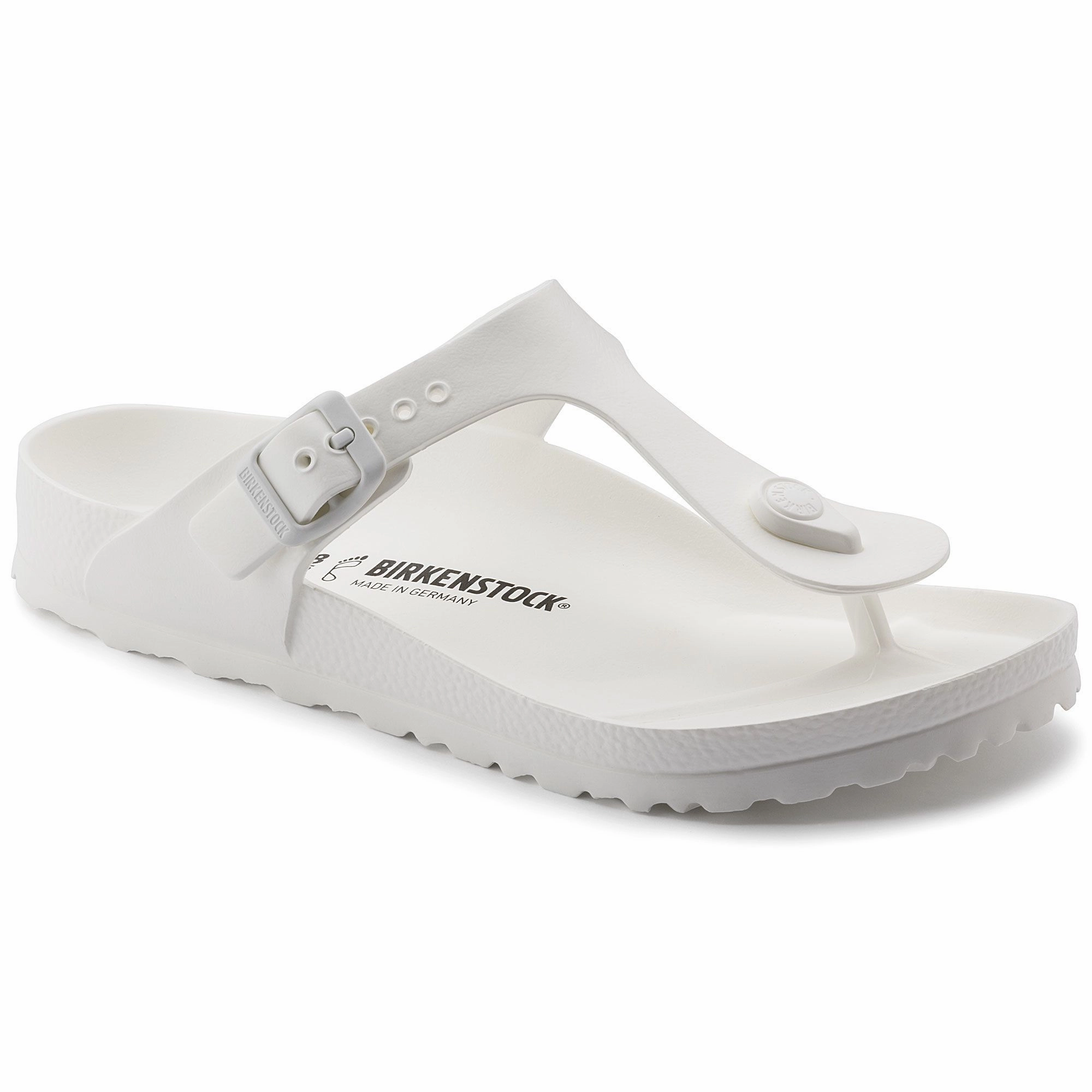 Resort Mood BIRKENSTOCK GIZEH ESSENTIALS WHITE EVA