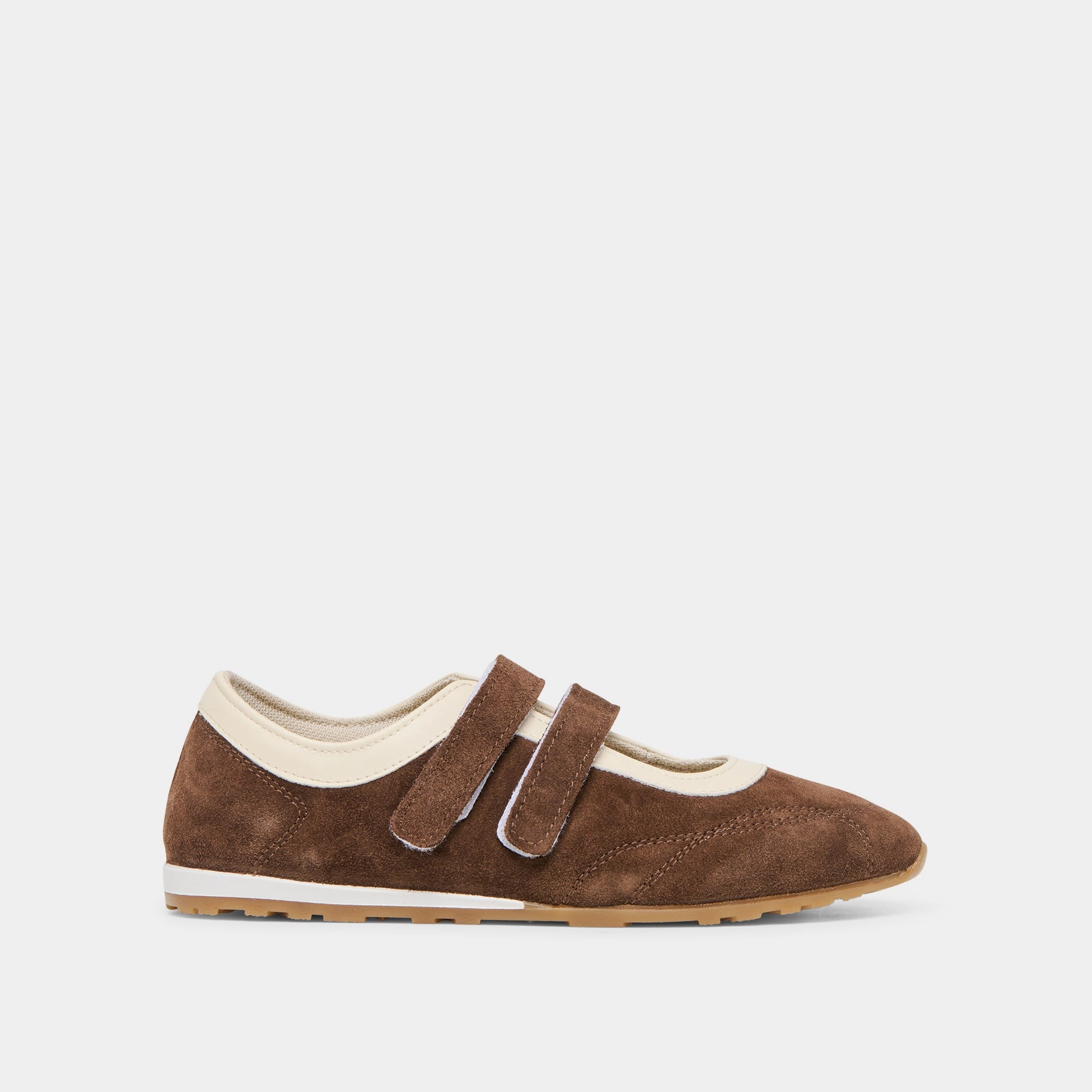 Cork Footbed SWAN SNEAKERS DK BROWN SUEDE