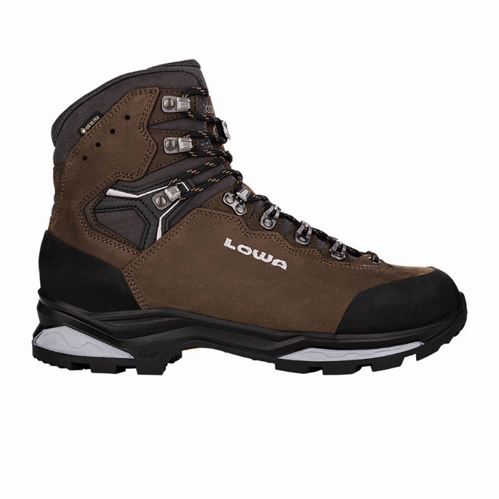 Lowa Camino EVO GTX Mid Hiking Boot (Men) - Brown/Graphite Breathable All Day Worker
