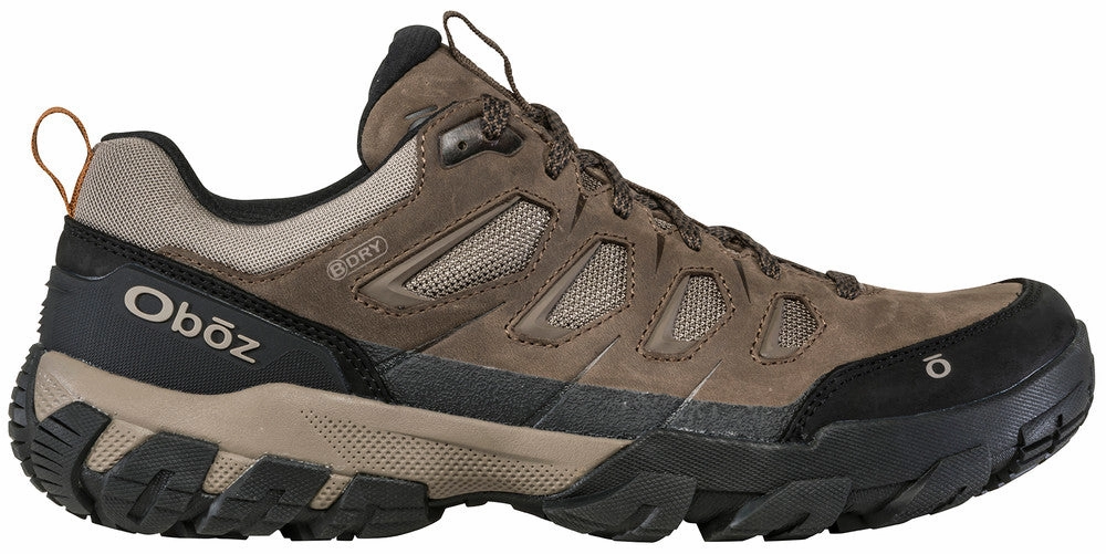 Heavy Grip Modern Cut OBOZ MEN'S SAWTOOTH X LOW WATERPROOF SHOE