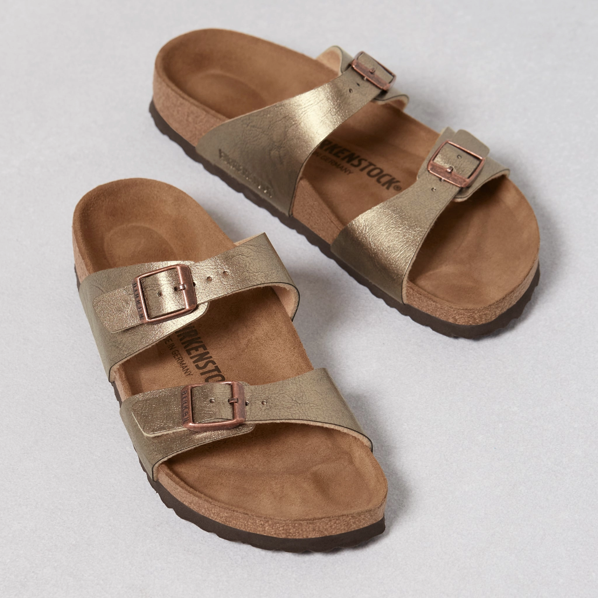 hikers' durability SYDNEY - TAUPE - BIRKO-FLOR