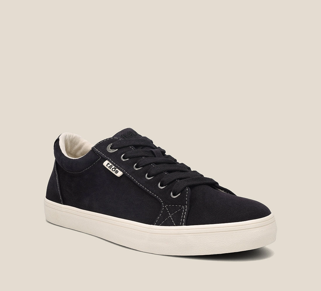 TAOS MEN'S STARSKY - BLACK DISTRESSED Slip Resistant Backcountry Camper