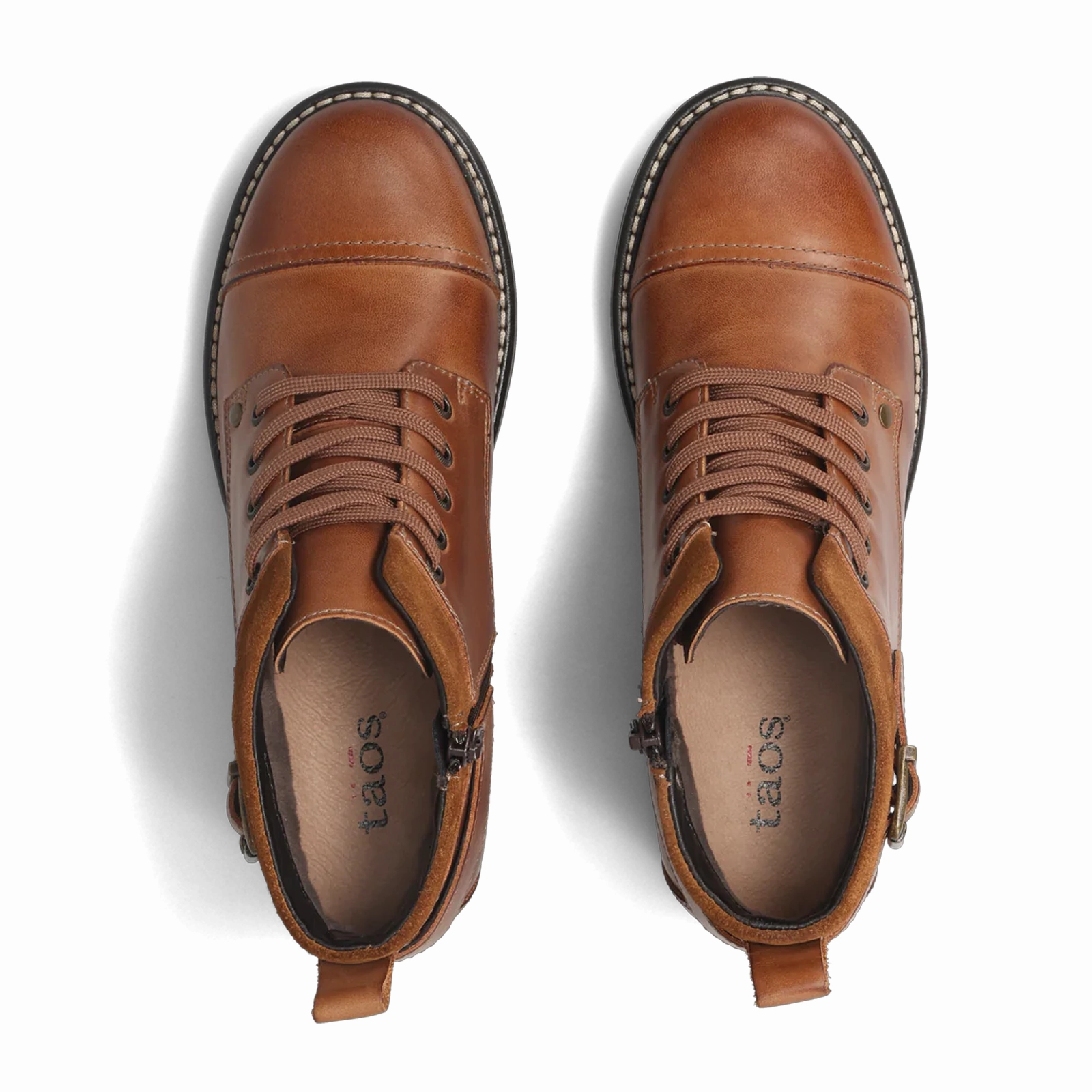 Taos Mini Crave Ankle Boot (Women) - Caramel All Weather Functional Minimalist