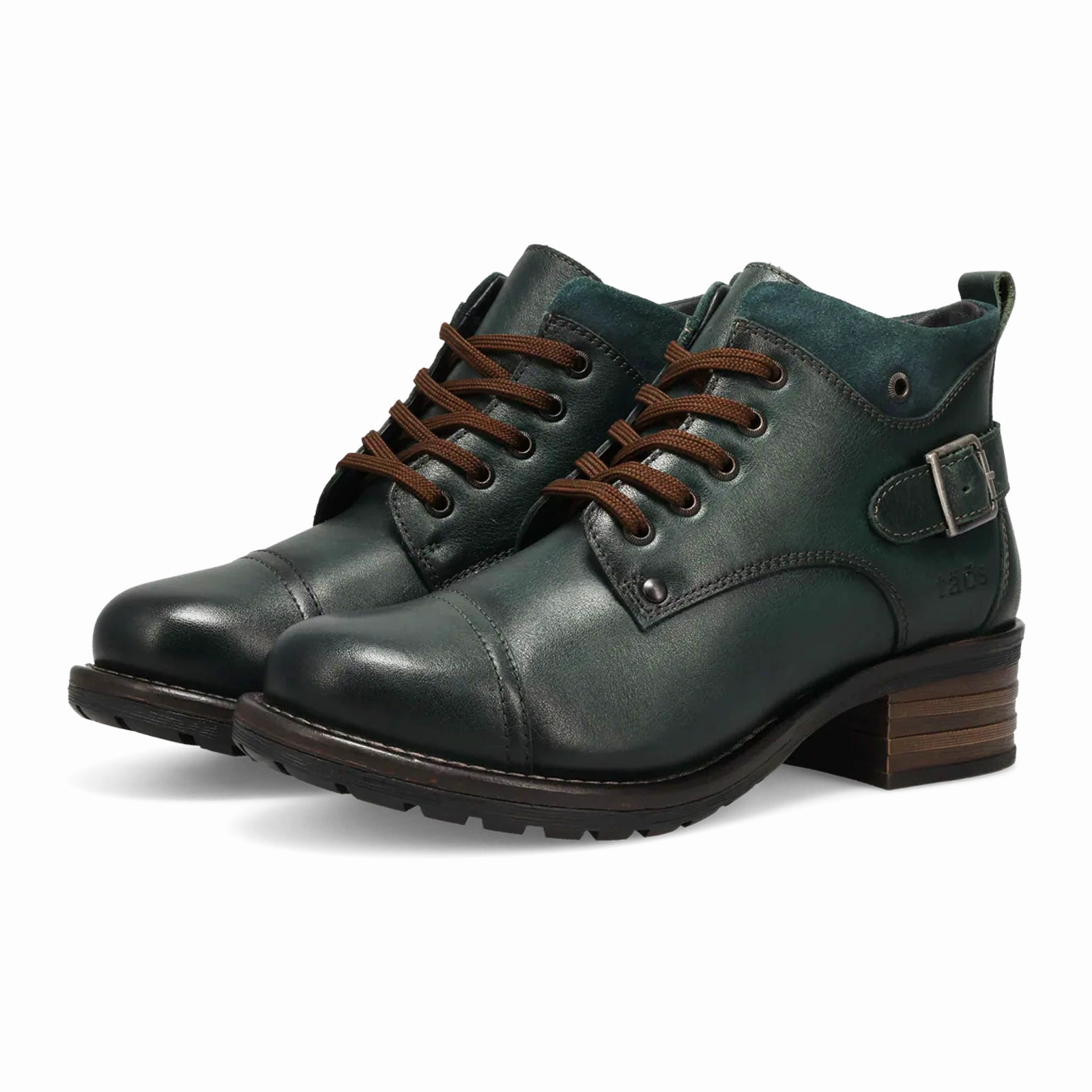 Sturdy sole Taos Mini Crave Ankle Boot (Women) - Deep Teal Green