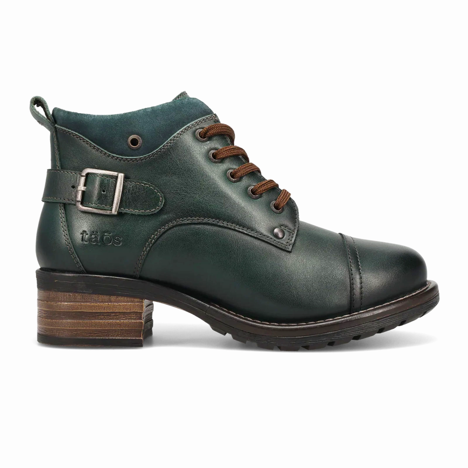 Reinforced toe cap Taos Mini Crave Ankle Boot (Women) - Deep Teal Green
