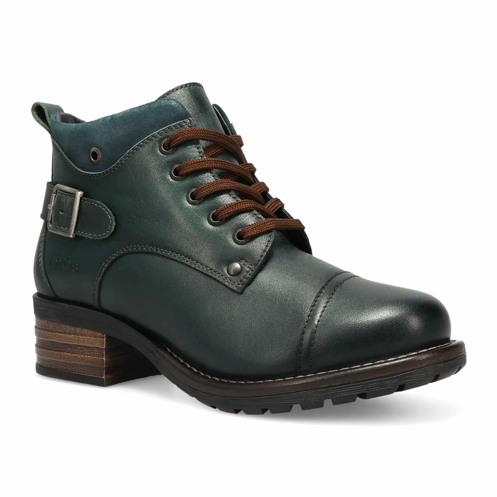 Natural Fit Premium Material Taos Mini Crave Ankle Boot (Women) - Deep Teal Green