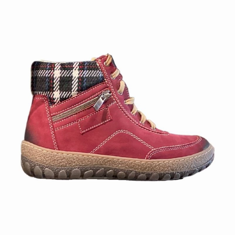 Abrasion Resistant Toe Cap Flexible Midsole Design V ITALIA 1041 KIKI2 MID LEATHER BOOT - FINAL SALE!