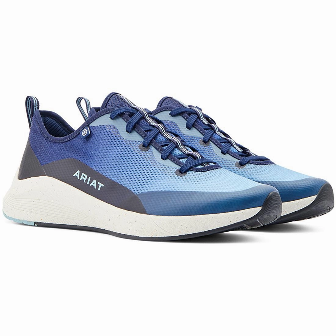 Eco - friendly Tensile Weave Technology ShiftRunner Soft-Toe Shoe Blue Waves
