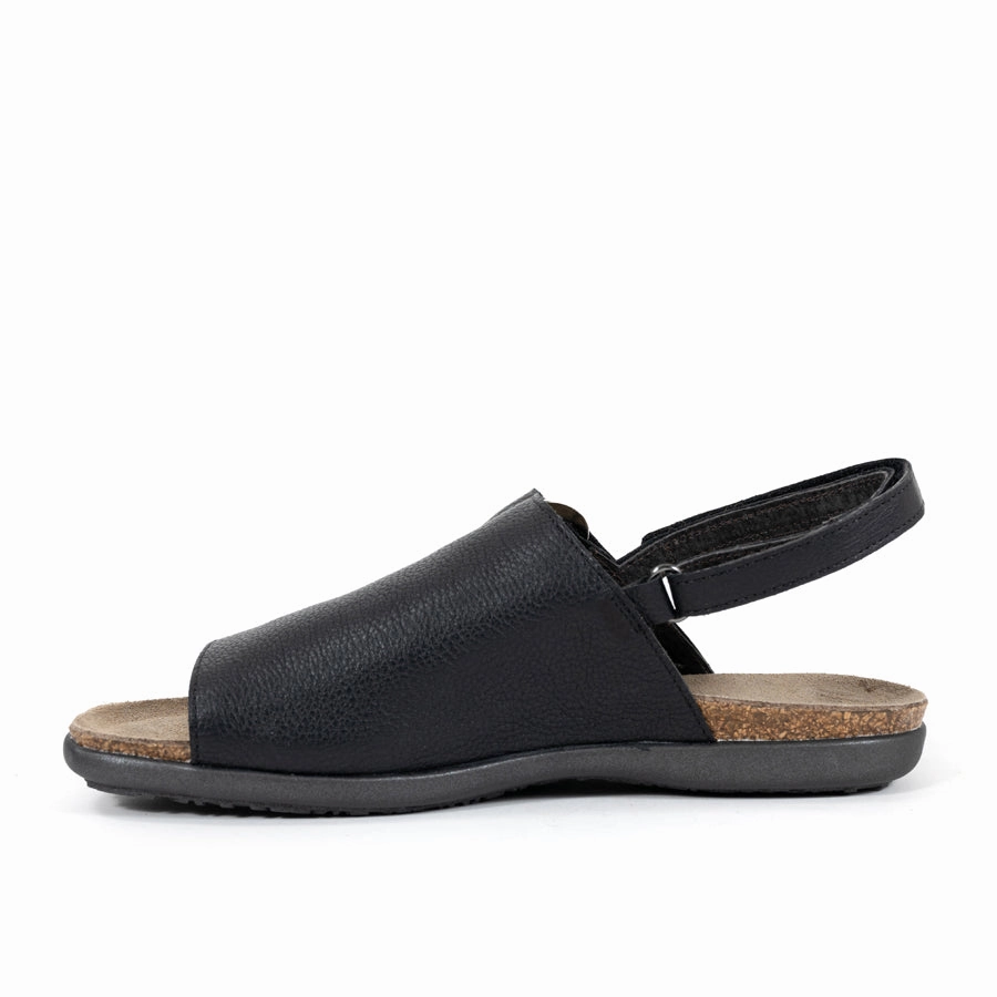 least dancing Clogs OLIVIA - BLACK - LEATHER