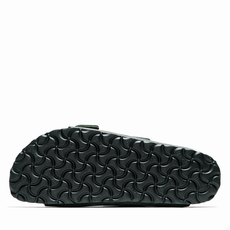 Women's Birkenstock Arizona Oiled Leather - Thyme High Cushion