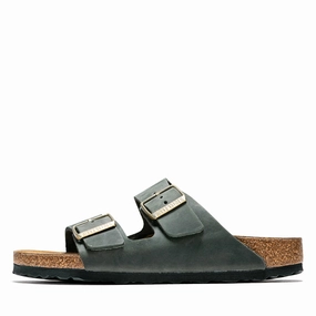Women's Birkenstock Arizona Oiled Leather - Thyme Dynamic support