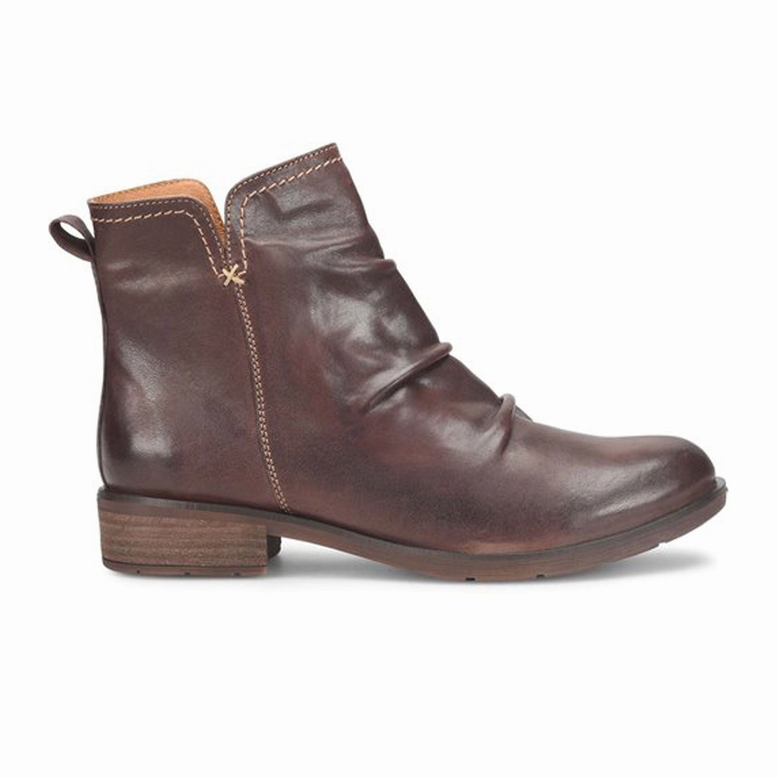 Soft Step Dance Floor Sofft Beckie Ankle Boot (Women) - Cocoa Brown